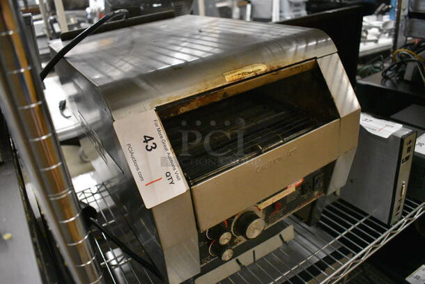 NICE! Hatco Toast Qwik Stainless Steel Commercial Countertop Electric Powered Conveyor Toaster Oven. 15x22x16 - Image 3 of 5
