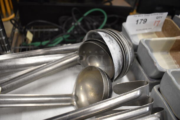 10 Metal Ladles. Includes 12". 10 Times Your Bid! - Image 2 of 2