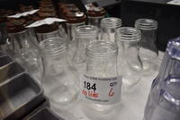 6 Syrup Pourers. No Lids. 3.5x3.5x6. 6 Times Your Bid!