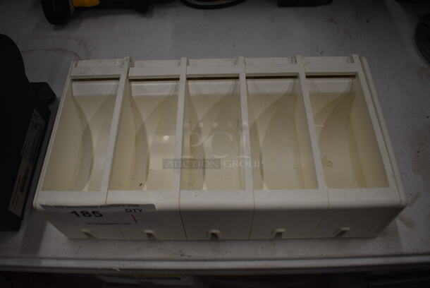 White Poly Unit. 13x7x3 - Image 1 of 4