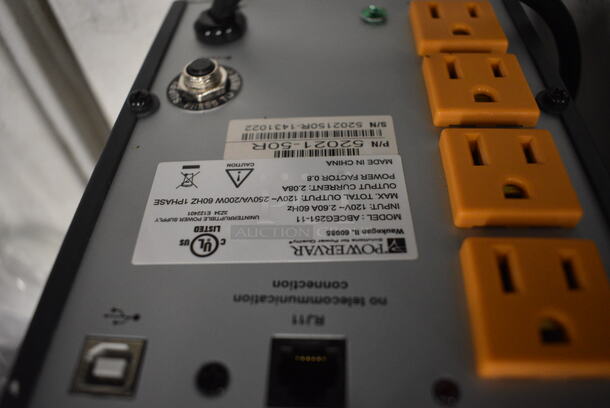 Powervar Model ABCEG401-11 Power Conditioner. 120 Volts, 1 Phase. 5x15x6.5 - Image 4 of 4