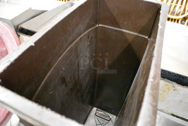 6 Poly Slim Jim Trash Cans. 11x20x30. 6 Times Your Bid! - Image 3 of 3