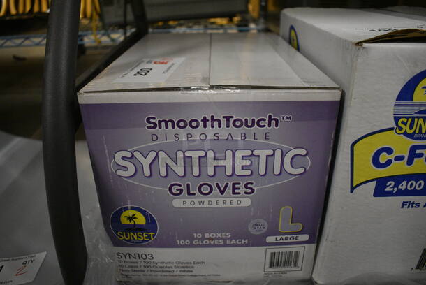 10 BRAND NEW! SmoothTouch Disposable Gloves. 10 Times Your Bid!