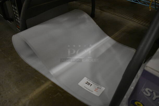 2 Plastic Sheets for Metro Shelf. 47x17. 2 Times Your Bid! - Image 2 of 2