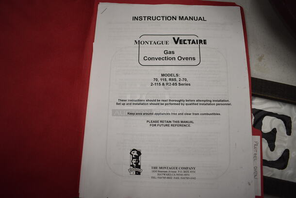 BEAUTIFUL! Montague Technostar Stainless Steel Commercial Gas Powered Full Size Convection Oven w/ View Through Doors, Metal Oven Racks and Thermostatic Controls on Metal Legs. 38x35x62 - Image 5 of 10