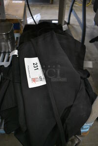 ALL ONE MONEY! Lot of Black Aprons!
