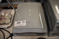 Gray Wall Mount Paper Towel Dispenser. 11x4x15