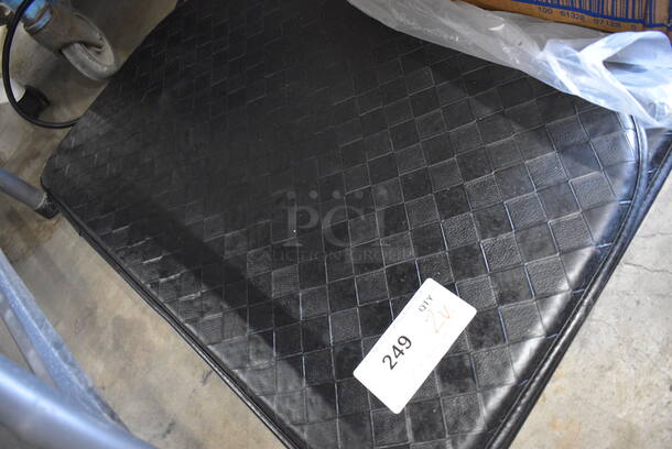 2 Black Floor Mats. 30x18. 2 Times Your Bid! - Image 2 of 3