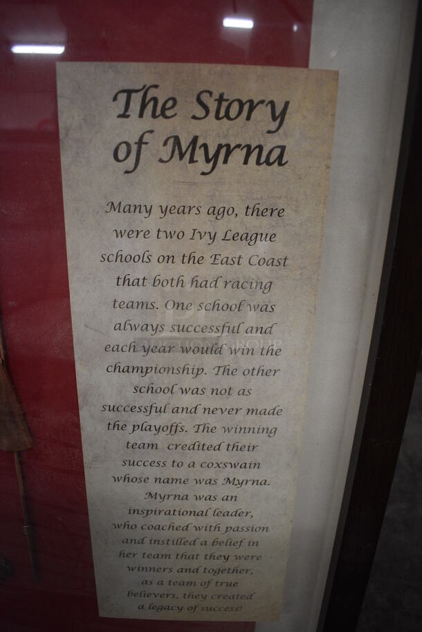 The Story of Myrna in Picture Box. 17x2x26 - Image 3 of 5