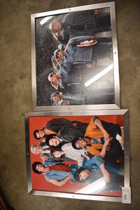 2 Framed TV Show Pictures; M*A*S*H* and Welcome Back, Kotter. 22x1x26. 2 Times Your Bid!