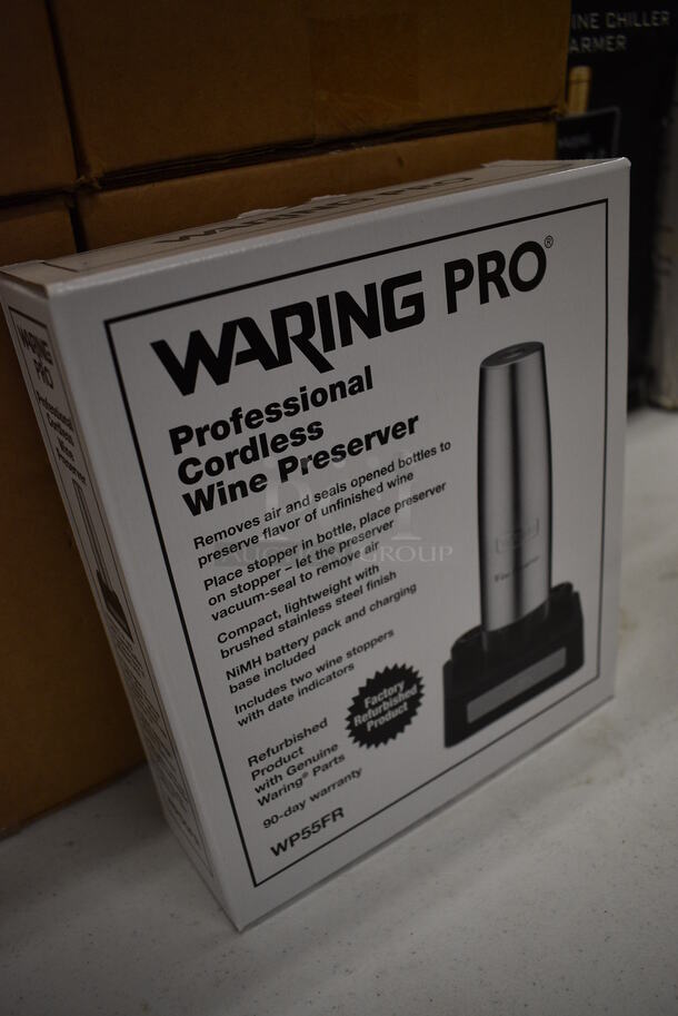 4 BRAND NEW IN BOX! Waring Pro Professional Cordless Wine Preservers. 4 Times Your Bid! - Image 2 of 5