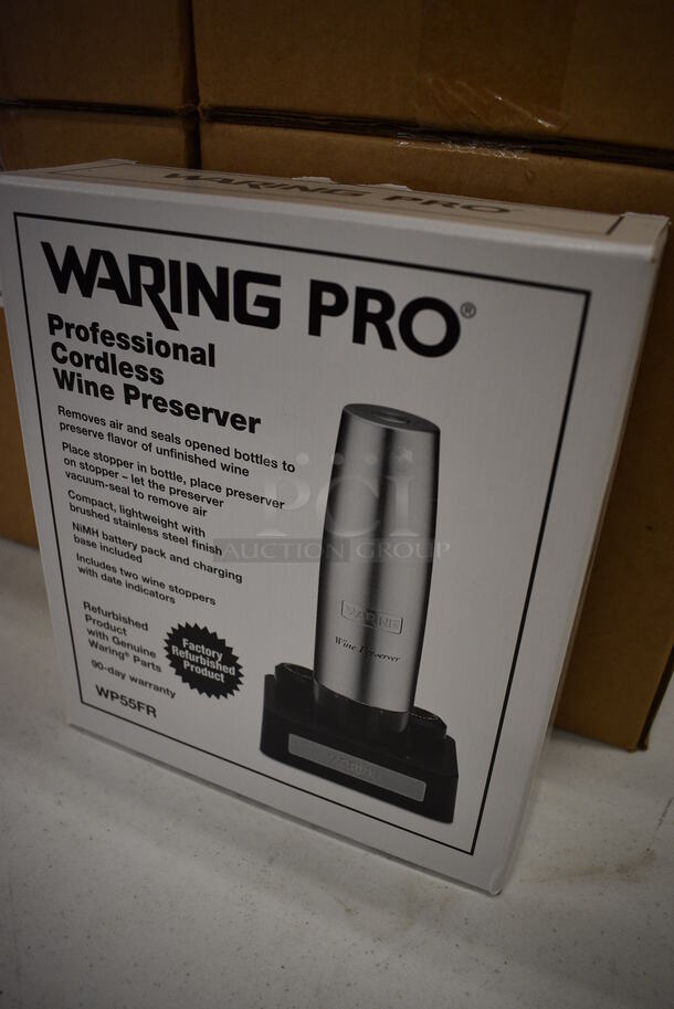 4 BRAND NEW IN BOX! Waring Pro Professional Cordless Wine Preservers. 4 Times Your Bid! - Image 3 of 5