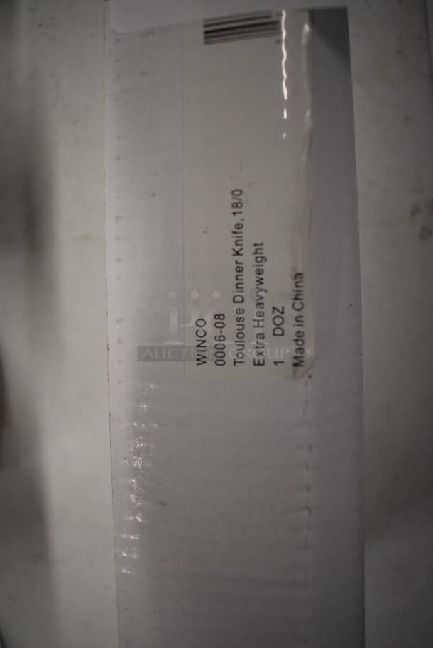 24 BRAND NEW IN BOX! Winco Toulouse Metal Dinner Knives. 9". 24 Times Your Bid! - Image 4 of 4