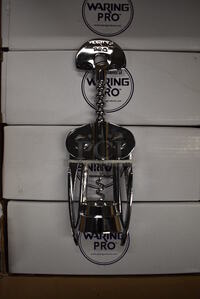 12 BRAND NEW IN BOX! Waring Pro Metal Wing Corkscrew Wine Openers. 12 Times Your Bid!