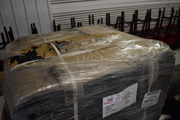 100 BRAND NEW Black Anti Fatigue Floor Mats on Pallet. 36x36. 100 Times Your Bid! - Image 3 of 4