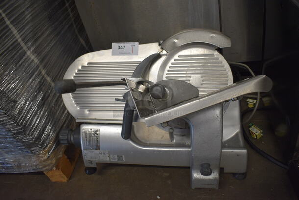 WOW! Hobart Model 2812 Stainless Steel Commercial Countertop Meat Slicer. 120 Volts, 1 Phase. 27x22x21. Tested and Does Not Power On