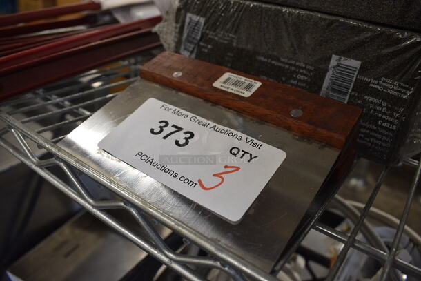 3 Metal Dough Dividers. 6x5. 3 Times Your Bid! - Image 2 of 2