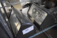 2 Metal Lights. 13x9x9. 2 Times Your Bid!