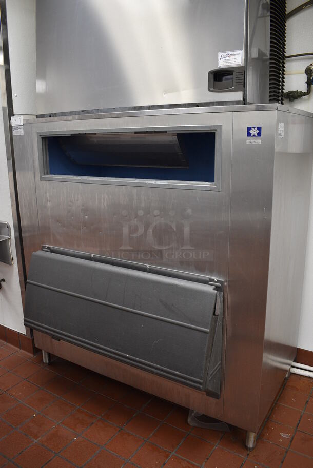 AMAZING! Manitowoc Model IY1894N-261D Stainless Steel Commercial Ice Machine Head on Manitowoc Model F1350 Stainless Steel Commercial Ice Bin. 208-230 Volts, 1 Phase. 60x40x93. BUYER MUST REMOVE - Image 4 of 10
