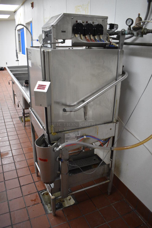 GORGEOUS! 2010 Jackson Model CONSERVER XL Stainless Steel Commercial Straight Pass Through Dishwasher. 115 Volts, 1 Phase. 33x32x67. BUYER MUST REMOVE - Image 7 of 9