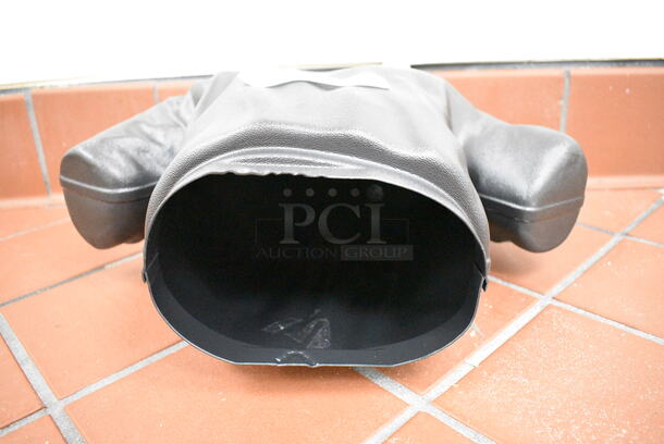 Black Poly Hollow Child T Shirt Mannequin Torso. 16x6x14 - Image 4 of 4