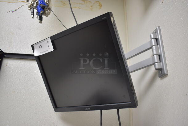 Acer 17" Wall Mount Computer Monitor w/ Mount - Image 2 of 6