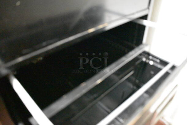 Hon Black Metal 4 Drawer Filing Cabinet. 18x26x52 - Image 5 of 6