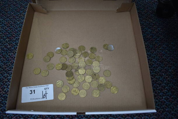 ALL ONE MONEY! Lot of Chuck E Cheese Tokens! - Image 1 of 3