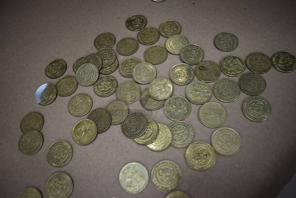 ALL ONE MONEY! Lot of Chuck E Cheese Tokens! - Image 2 of 3
