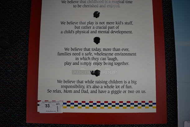 Where A Kid Can Be A Kid Rules Sign. 24x1x40 - Image 5 of 5