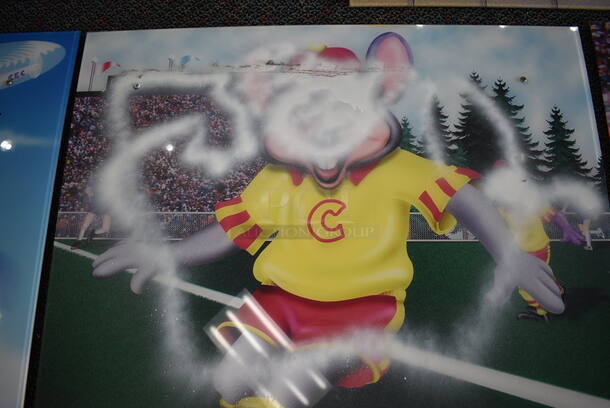 Picture of Chuck E Cheese Style Soccer Player. 44x1x44 - Image 4 of 5