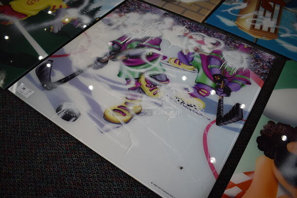 Picture of Chuck E Cheese Style Hockey Players. 44x1x44 - Image 2 of 5