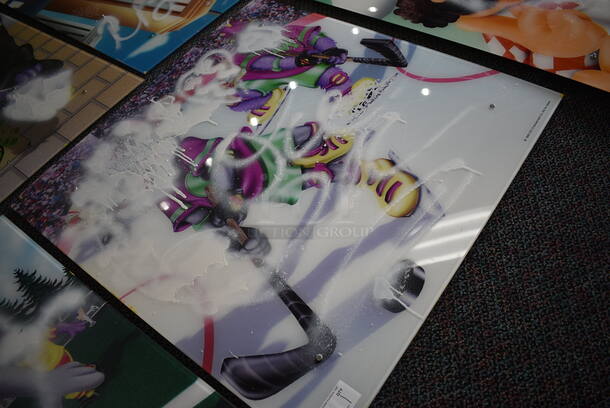 Picture of Chuck E Cheese Style Hockey Players. 44x1x44 - Image 3 of 5
