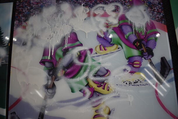 Picture of Chuck E Cheese Style Hockey Players. 44x1x44 - Image 4 of 5