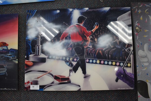 Picture of Chuck E Cheese Style Elvis Concert. 48x1x36.5
