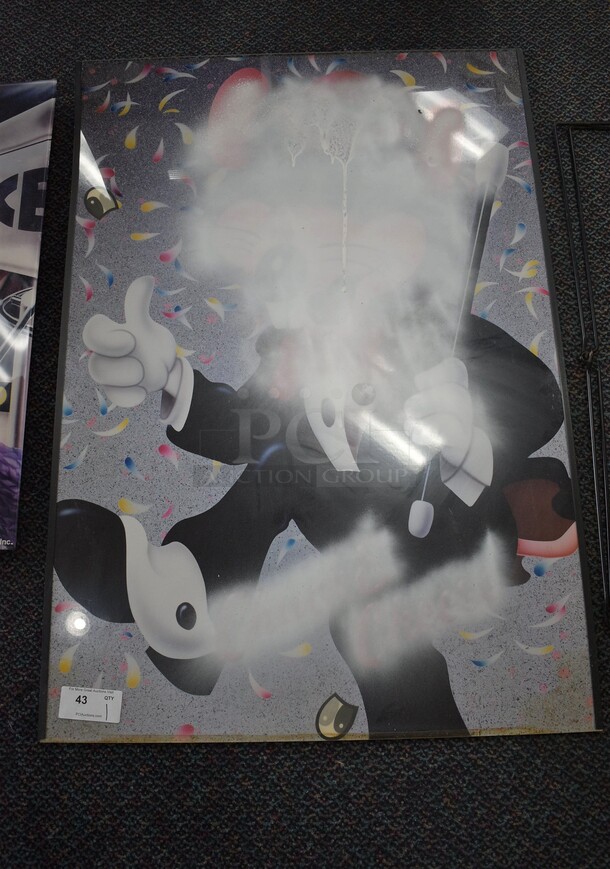 Picture of Chuck E Cheese Style Magician. 36x1x52