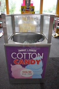 Metal Commercial Cotton Candy Machine Stand. 28x28x50