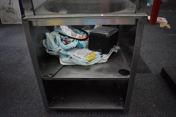 Metal Commercial Cotton Candy Machine Stand. 28x28x50 - Image 3 of 5