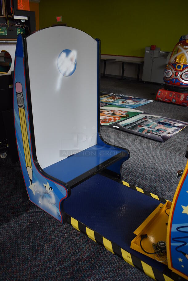 Innovative Concepts in Entertainment ICE Metal Chuck E Cheese Style Sketch Book Arcade Game. 32x80x77 - Image 9 of 11