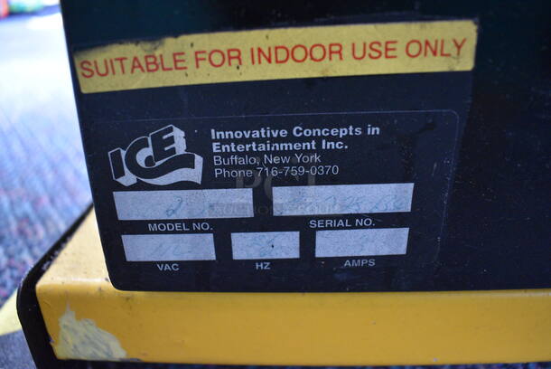 Innovative Concepts in Entertainment ICE Metal Chuck E Cheese Style Sketch Book Arcade Game. 32x80x77 - Image 10 of 11