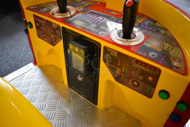 2013 Universal Space Amusement Model B-357 Metal Space Ship Arcade Game on Commercial Casters. 110 Volts, 1 Phase. 34x50x65 - Image 8 of 12
