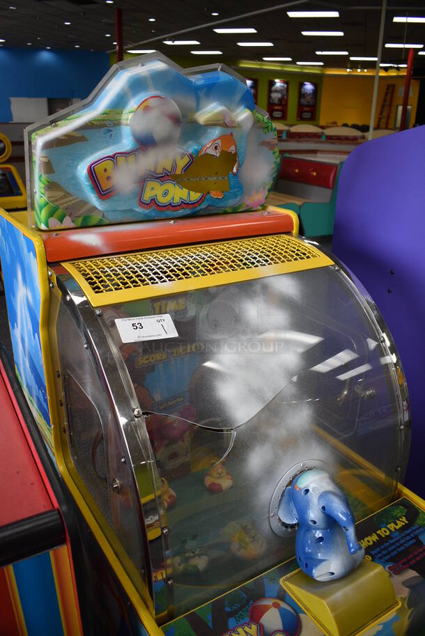 2017 Universal Space Amusement Model A-366 Metal Floor Style Bunny Pond Arcade Game. 110 Volts, 1 Phase. 26x44x59 - Image 3 of 12