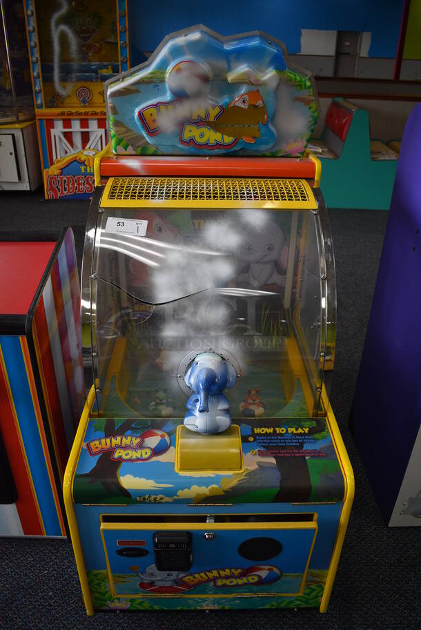 2017 Universal Space Amusement Model A-366 Metal Floor Style Bunny Pond Arcade Game. 110 Volts, 1 Phase. 26x44x59 - Image 8 of 12