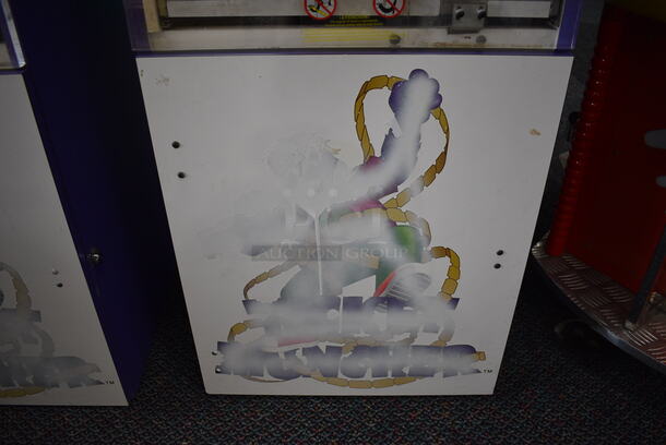 Purple Floor Style Ticket Eater Ticket Counter. 21x24x60 - Image 5 of 6