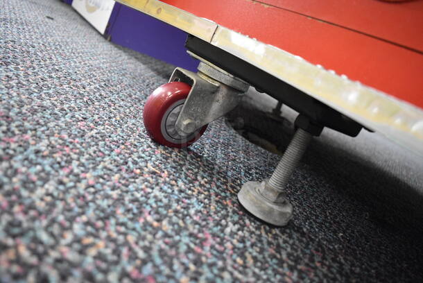 Family Fun Model Reactor Metal Floor Style Arcade Game on Commercial Casters. 120 Volts, 1 Phase. 48x48x82 - Image 7 of 7