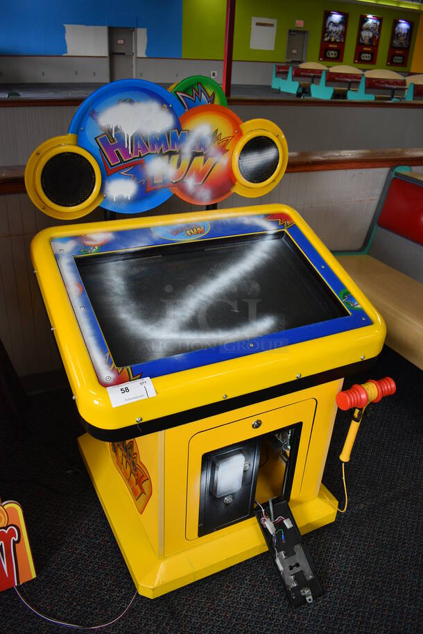 2012 Universal Space Amusement Model C-285 Metal Floor Style HamMerFun Arcade Game. 110 Volts, 1 Phase. 36x32x52 - Image 7 of 12