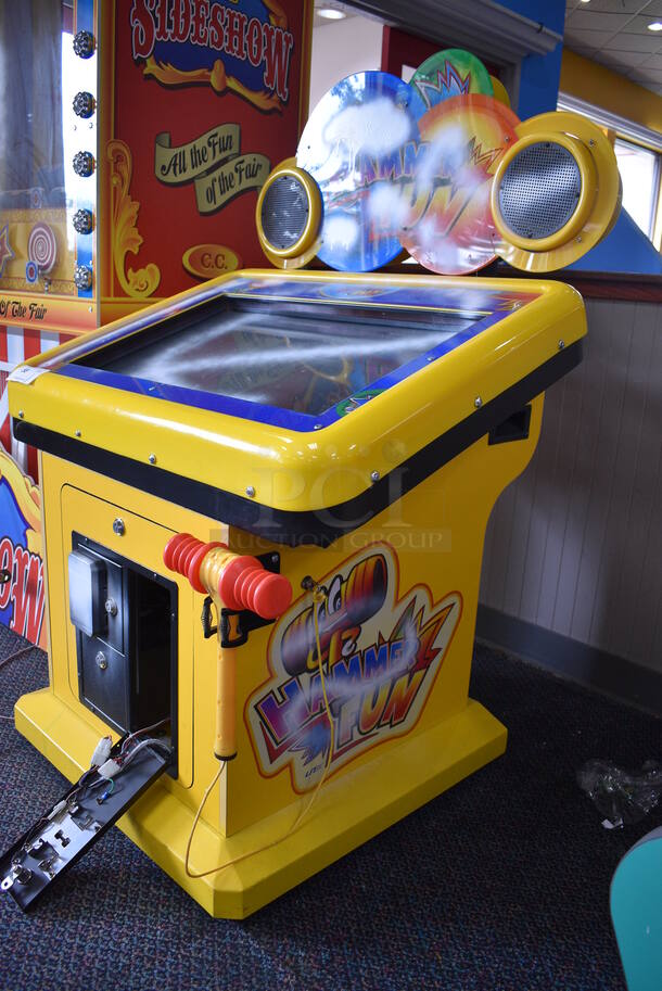 2012 Universal Space Amusement Model C-285 Metal Floor Style HamMerFun Arcade Game. 110 Volts, 1 Phase. 36x32x52 - Image 9 of 12