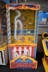 2014 Pan Amusements Metal Floor Style The Slideshow Clown Arcade Game on Casters. 110 Volts, 1 Phase. 35x28x77