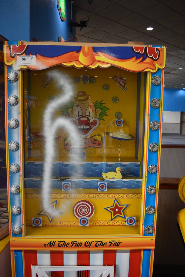 2014 Pan Amusements Metal Floor Style The Slideshow Clown Arcade Game on Casters. 110 Volts, 1 Phase. 35x28x77 - Image 4 of 8