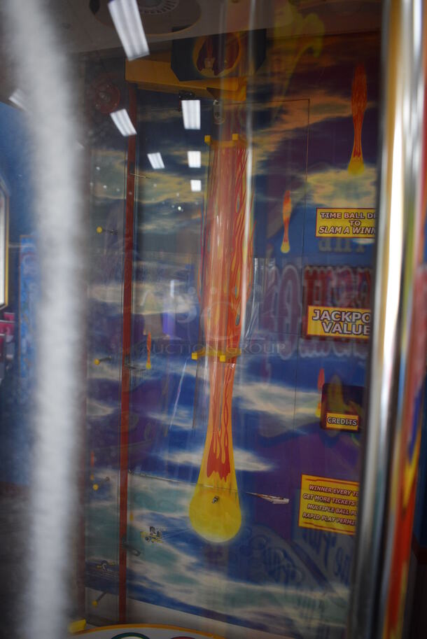 Metal Floor Style Slam-a-Winner Arcade Game on Casters. 33x40x82 - Image 11 of 12